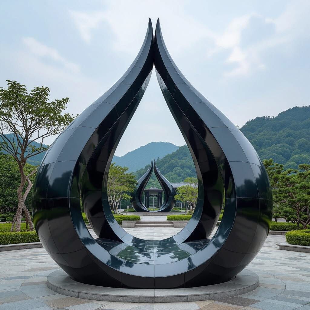 Domed Coral With Five Starfish-Like Tentacles