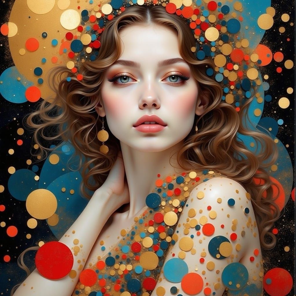 Confetti Burst: Dancing Colors and Sparkling Moments