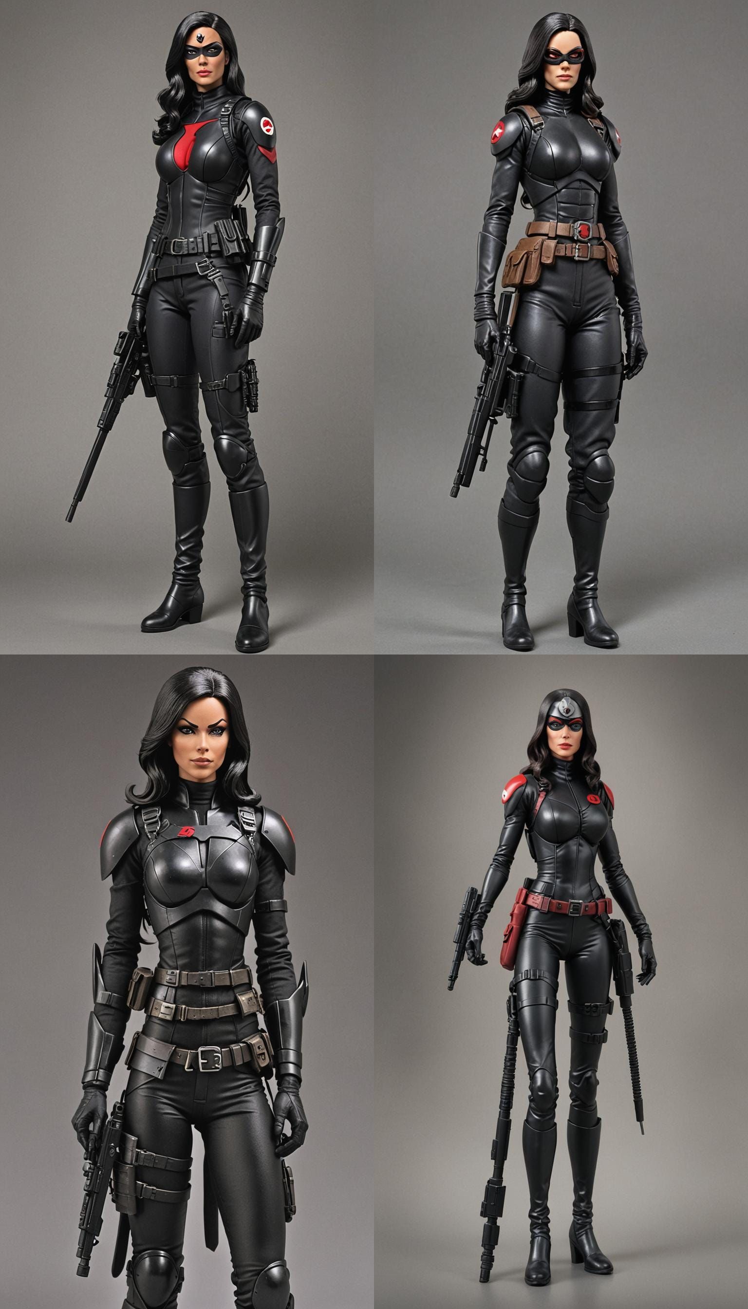 GI Joe's Baroness Character Illustration