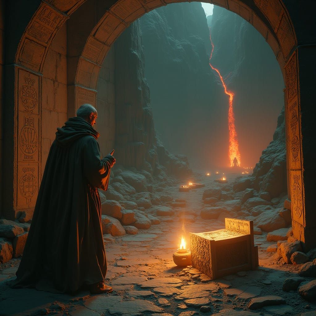 Ancient Artifact Sealed in Mysterious Chamber