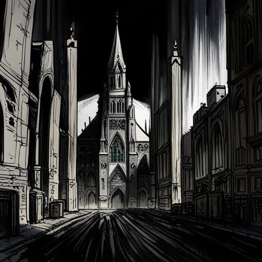 creepy haunted neighborhood church