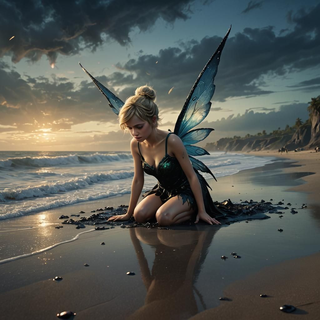 Tinkerbell's Environmental Nightmare: Fantasy Concept Art