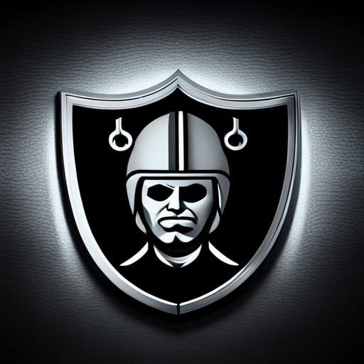 Redesigned Las Vegas Raiders Logo