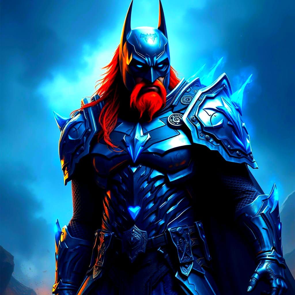 Epic Gothic Batman Viking Masterpiece