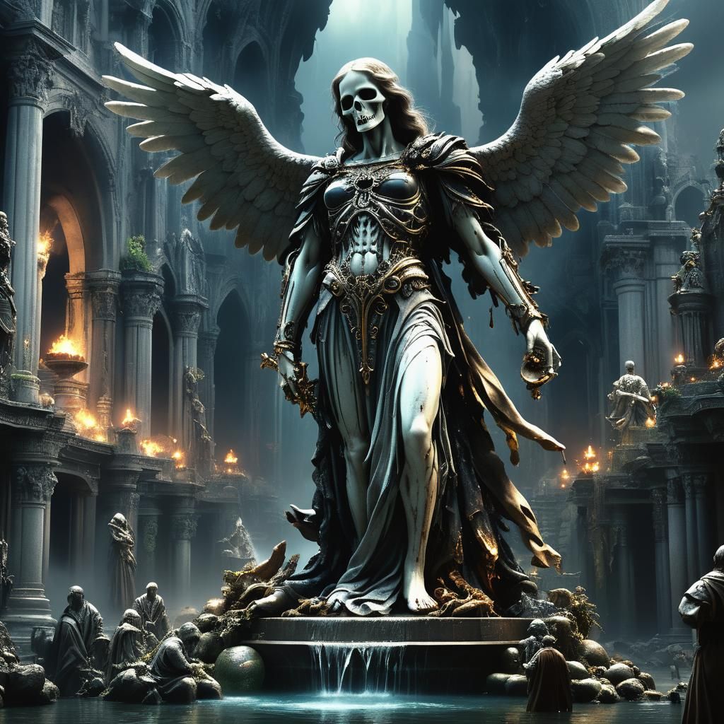Epic Angel of Death at Fountain of Youth