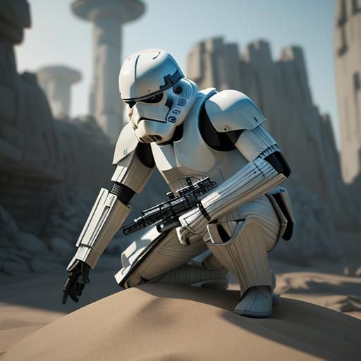 Jedi Force Unleashed: 3D Game Cinematic Scene