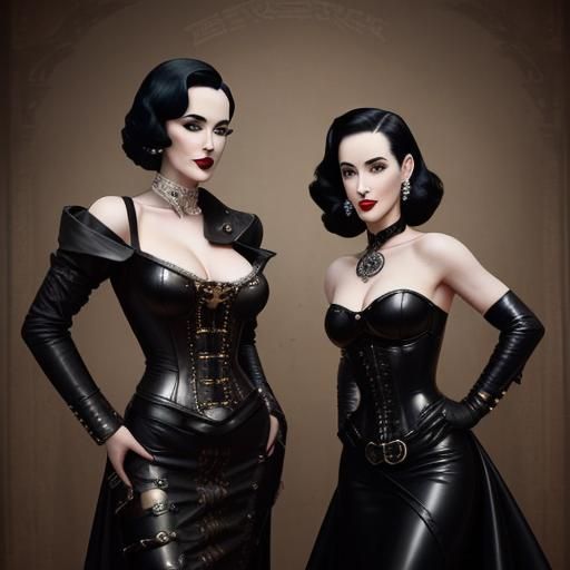 Steampunk Fashion: Robyn Dominique and Dita von Teese