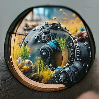 Underwater Steampunk War Machines in 8K 3D