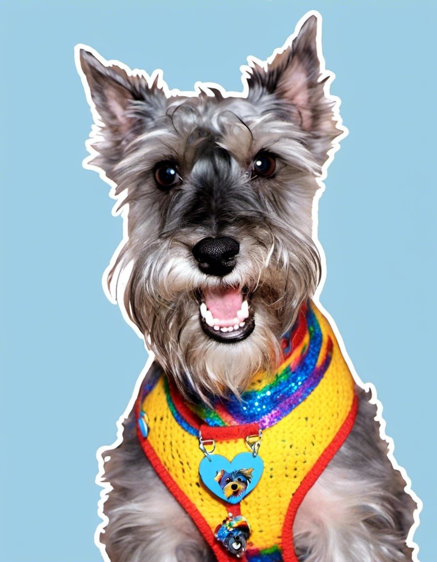 My Dog Schnitzle the Rainbow Boy