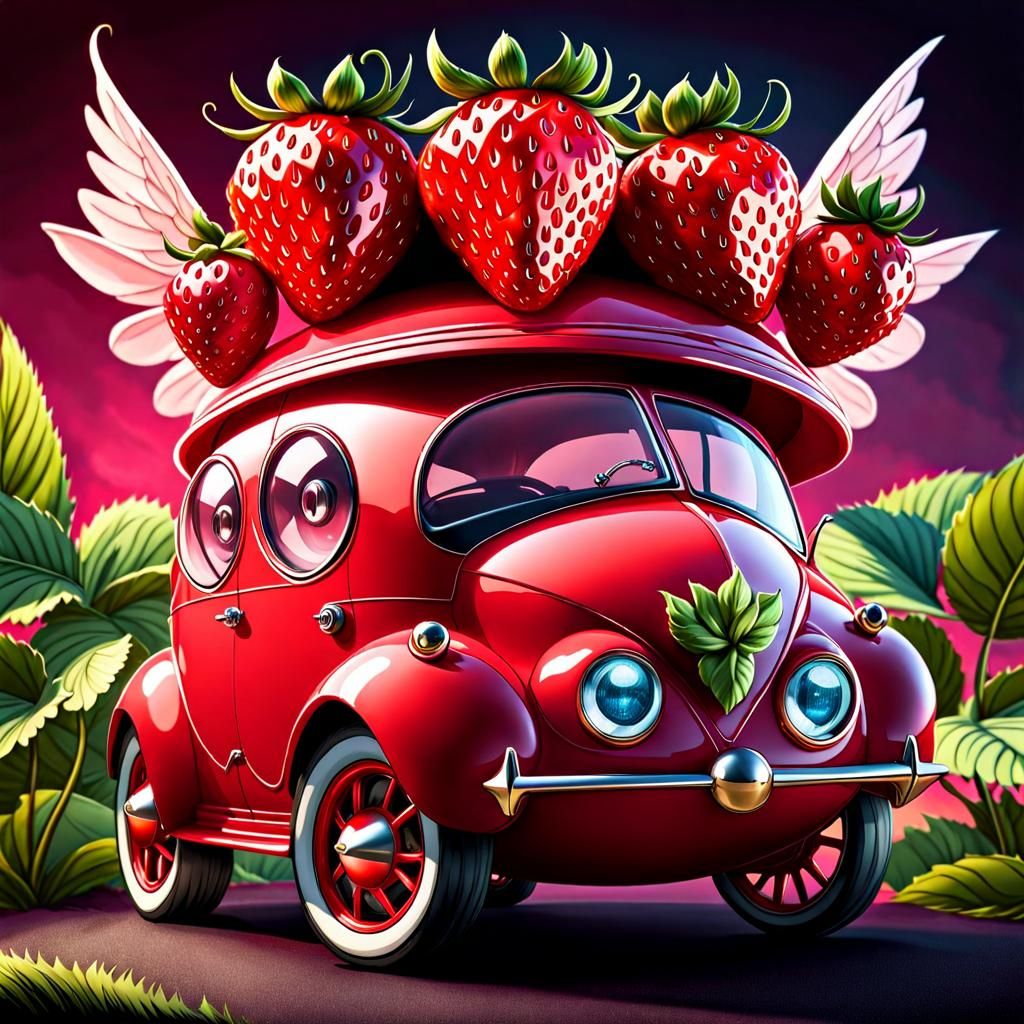 Strawberry on Wheels