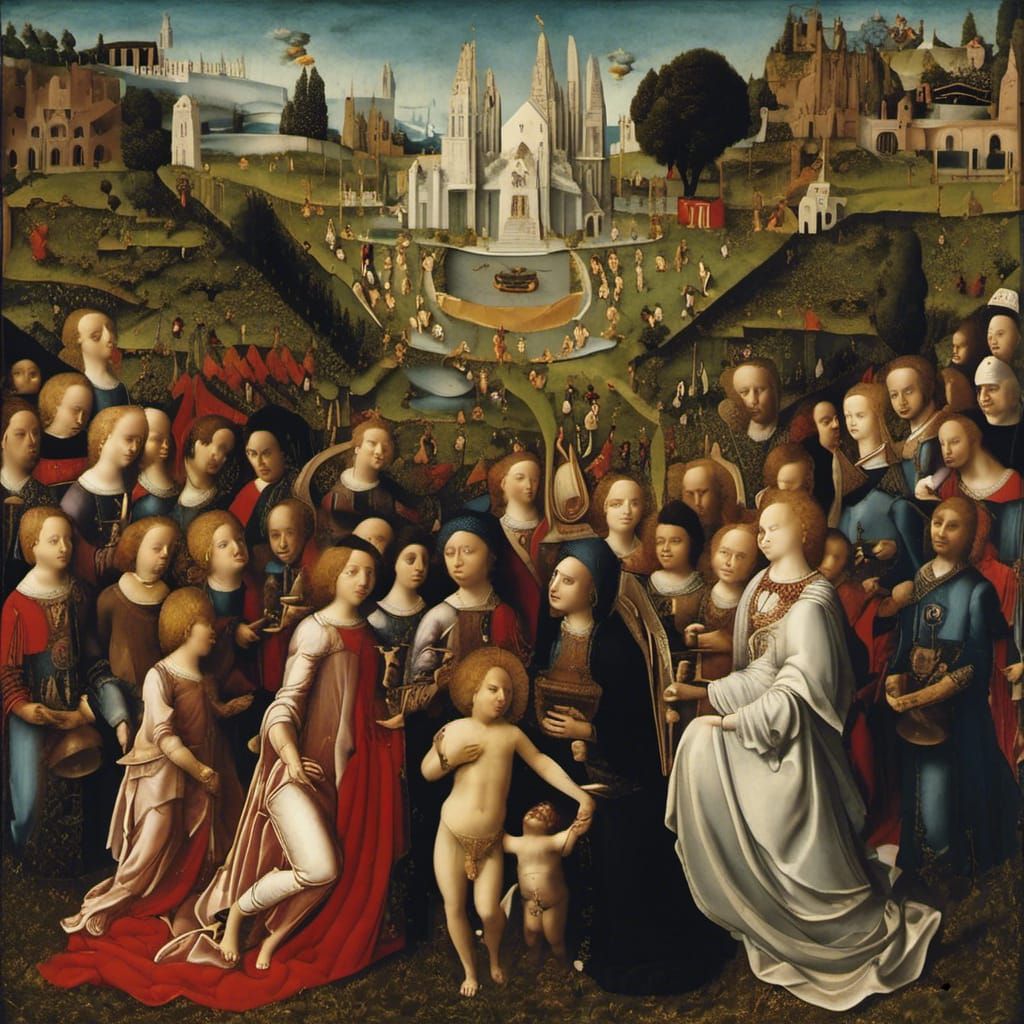 Surreal Heart in a Box, Cel-Shaded Style