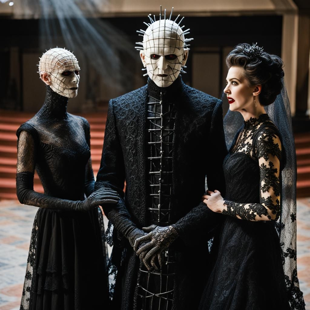 Pinhead's Wedding: A Hellraiser Cinematic Scene
