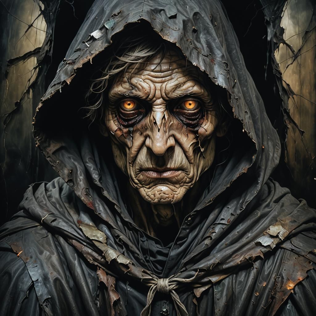 Dark Surrealism: Angel Gabriel of Anguish