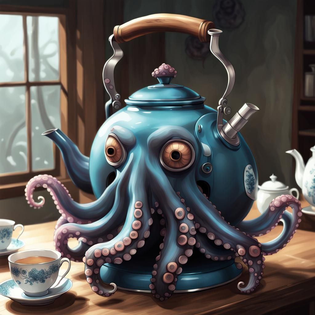 Octopus Tea Pot