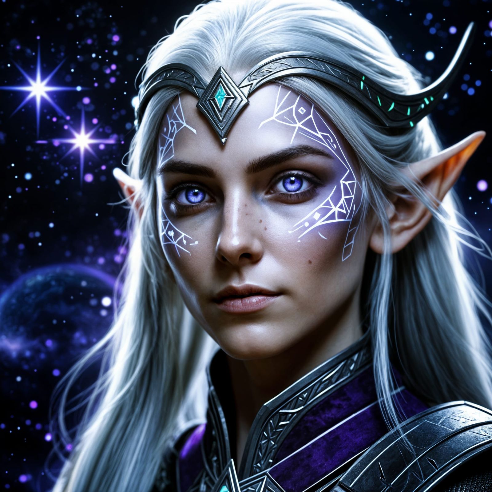 Space elf starship captain