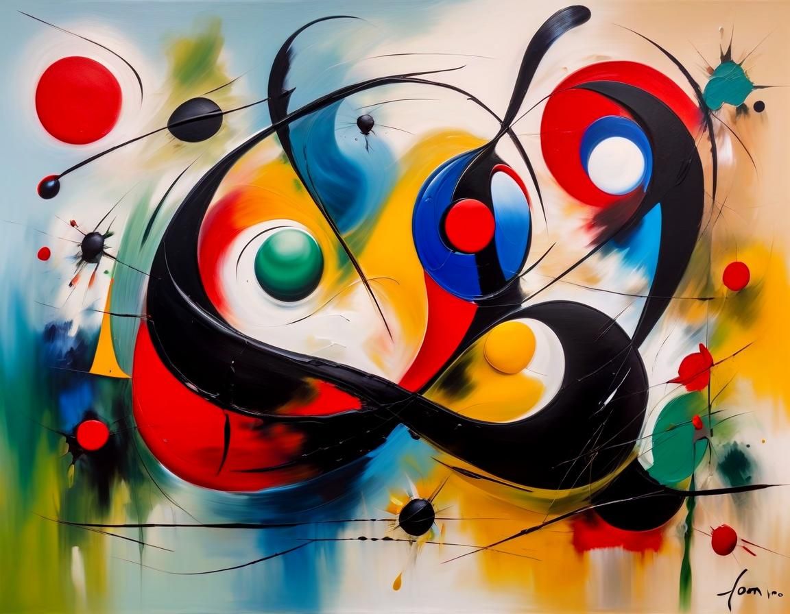 Ethereal Love in Vibrant Oil