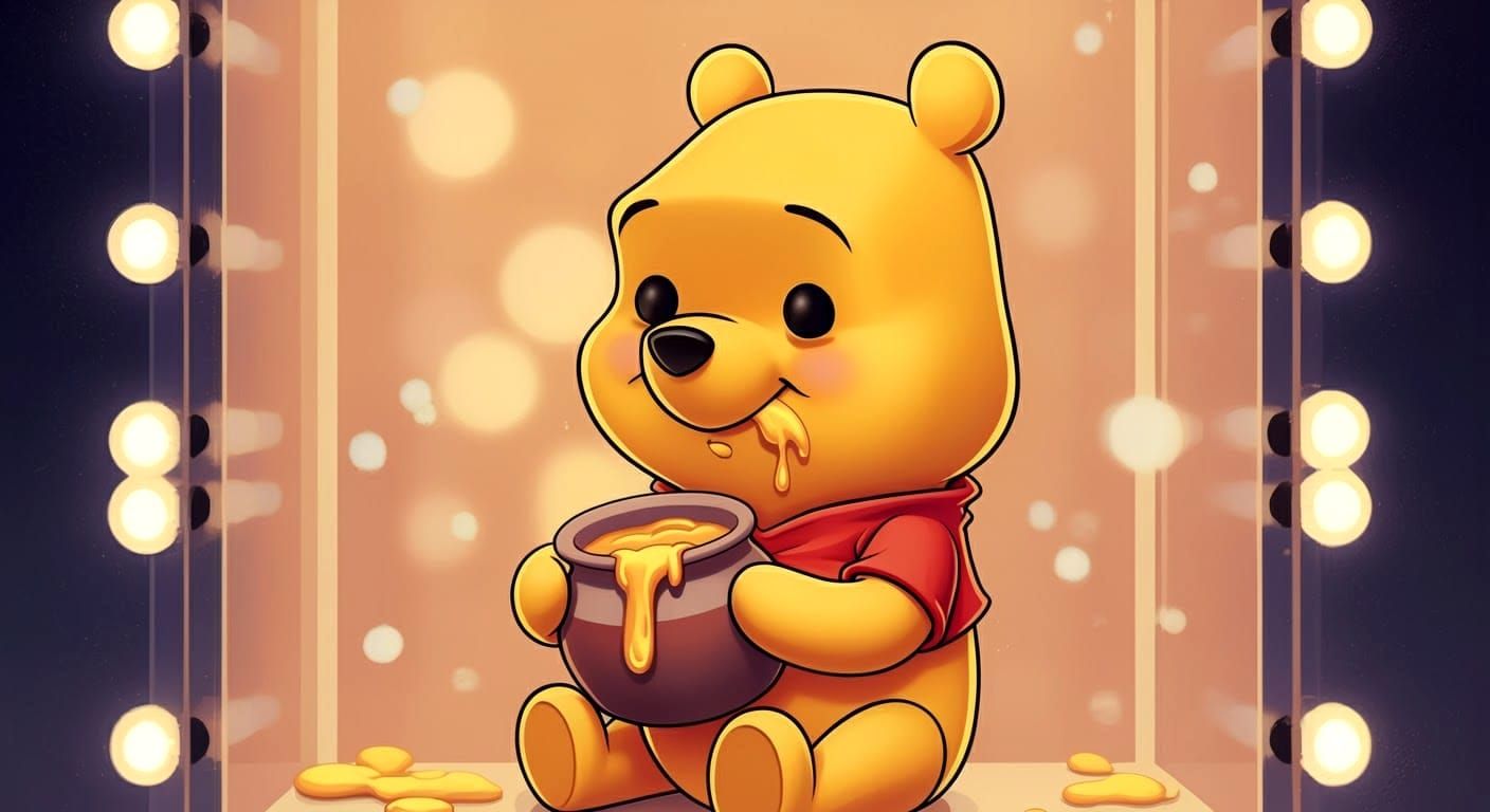 Winnie the Pooh Funko Pop in Anime Style