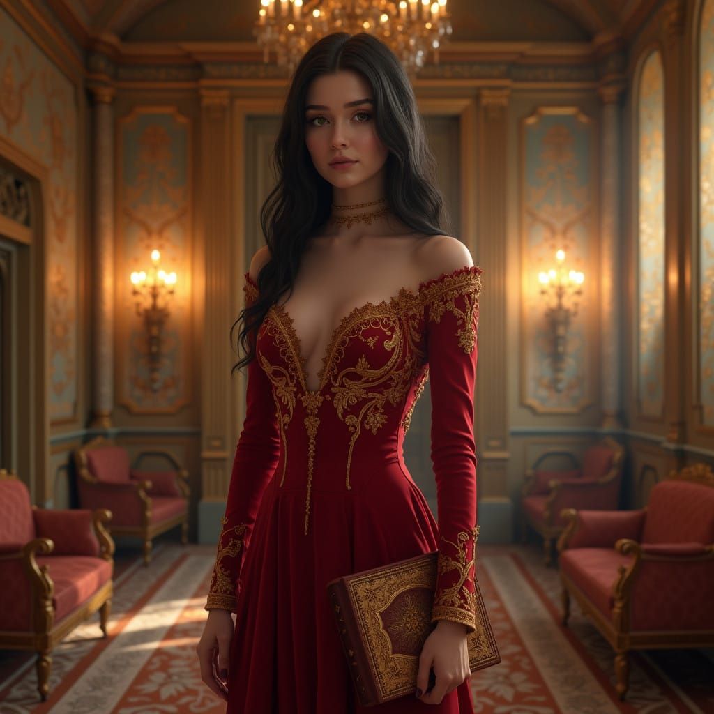 Elegant Italian Princess Unveils Ancient Secret