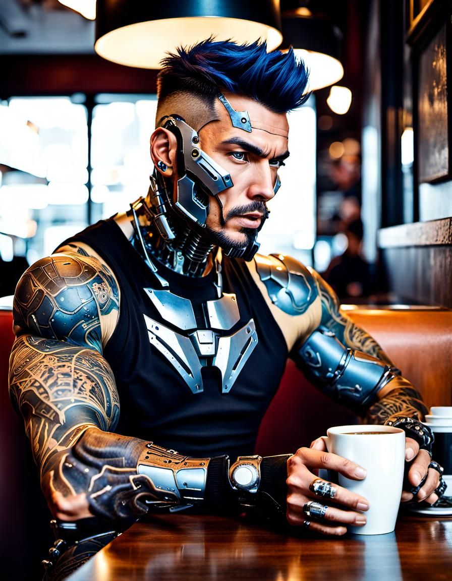 Cyborg Coffee Break