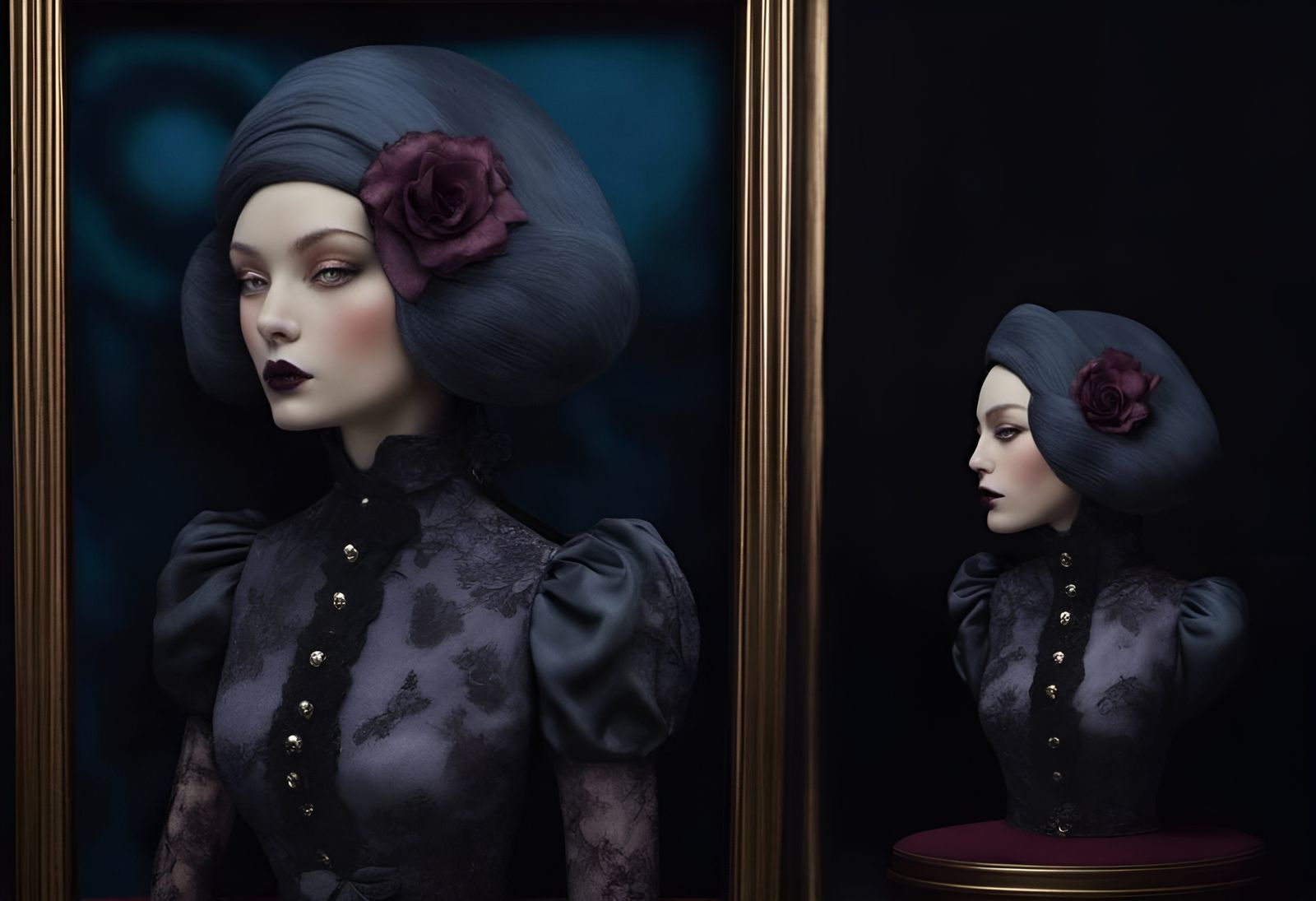 Stunning Diorama in Dark Byzantium Style