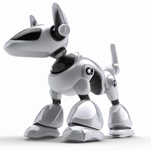 Futuristic Robot Dog: AI-Generated Image