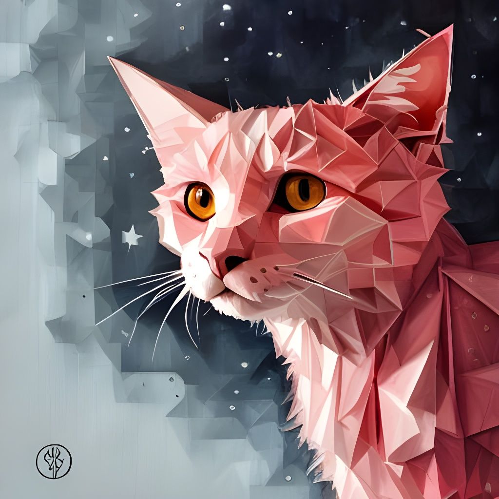 Origami Cat