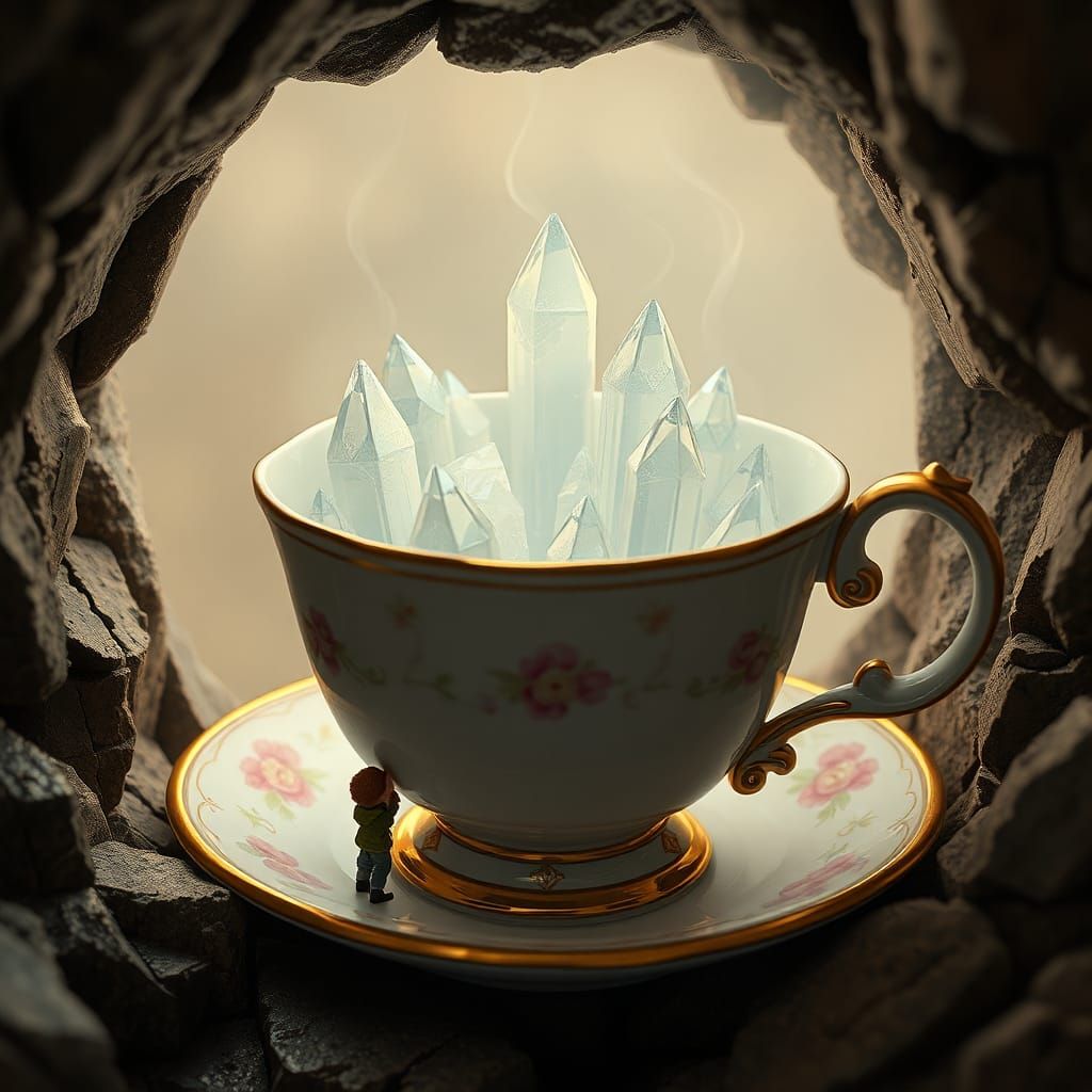 Teacup World: A Tiny Explorer's Dreamlike Discovery