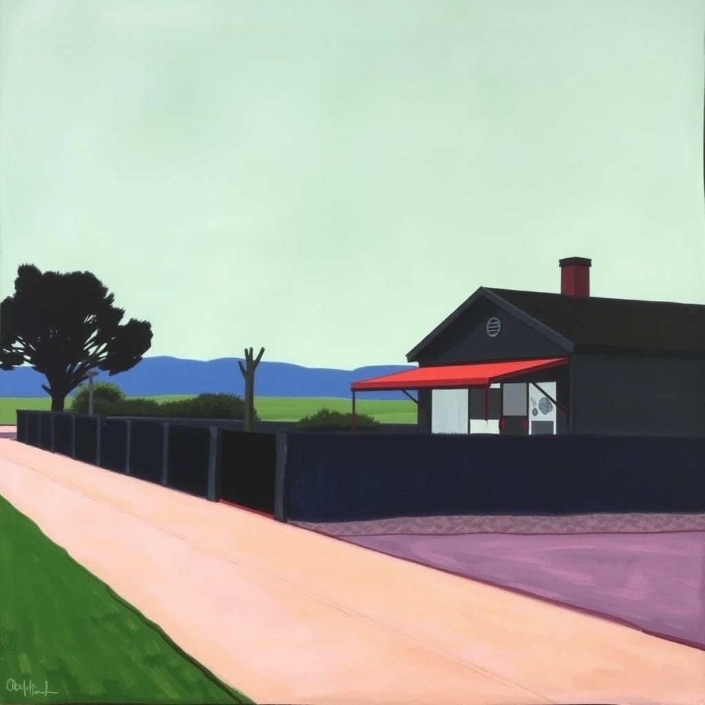 Merging Masters: Rothko, Hopper, and Hockney