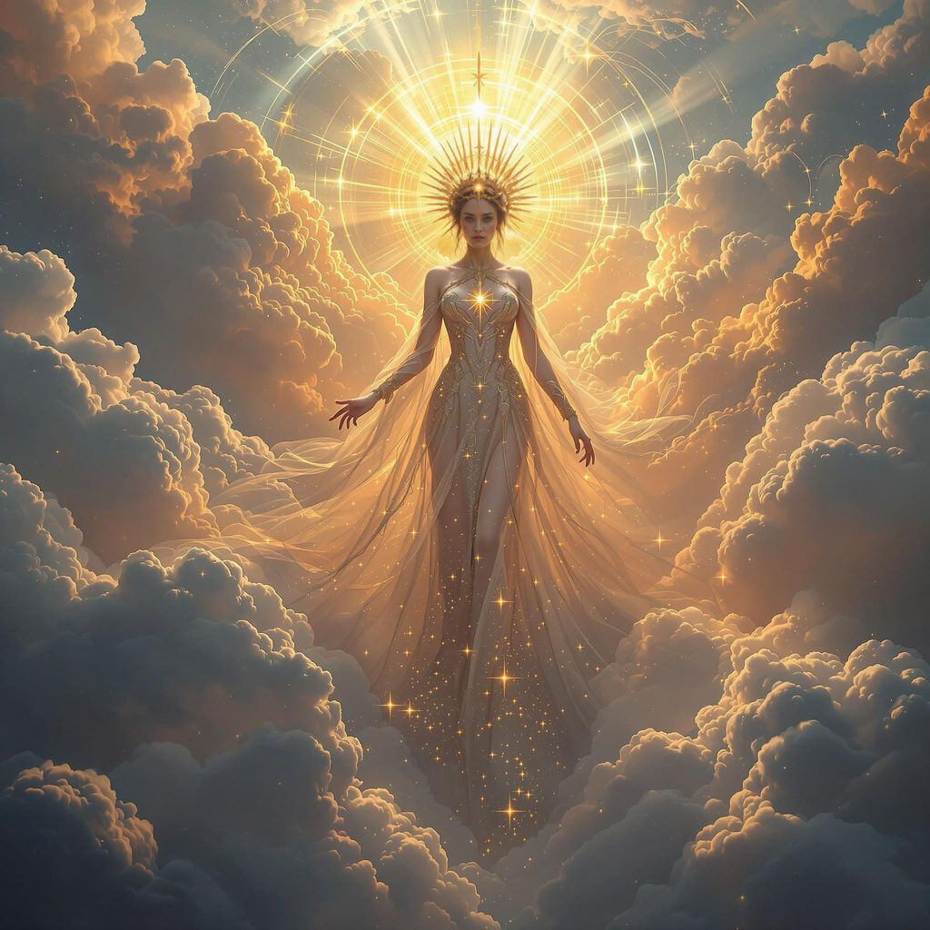 Celestial Majesty in Divine Audience