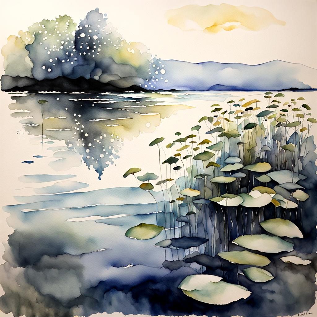 A Soul's Desperate Cry in Watercolor