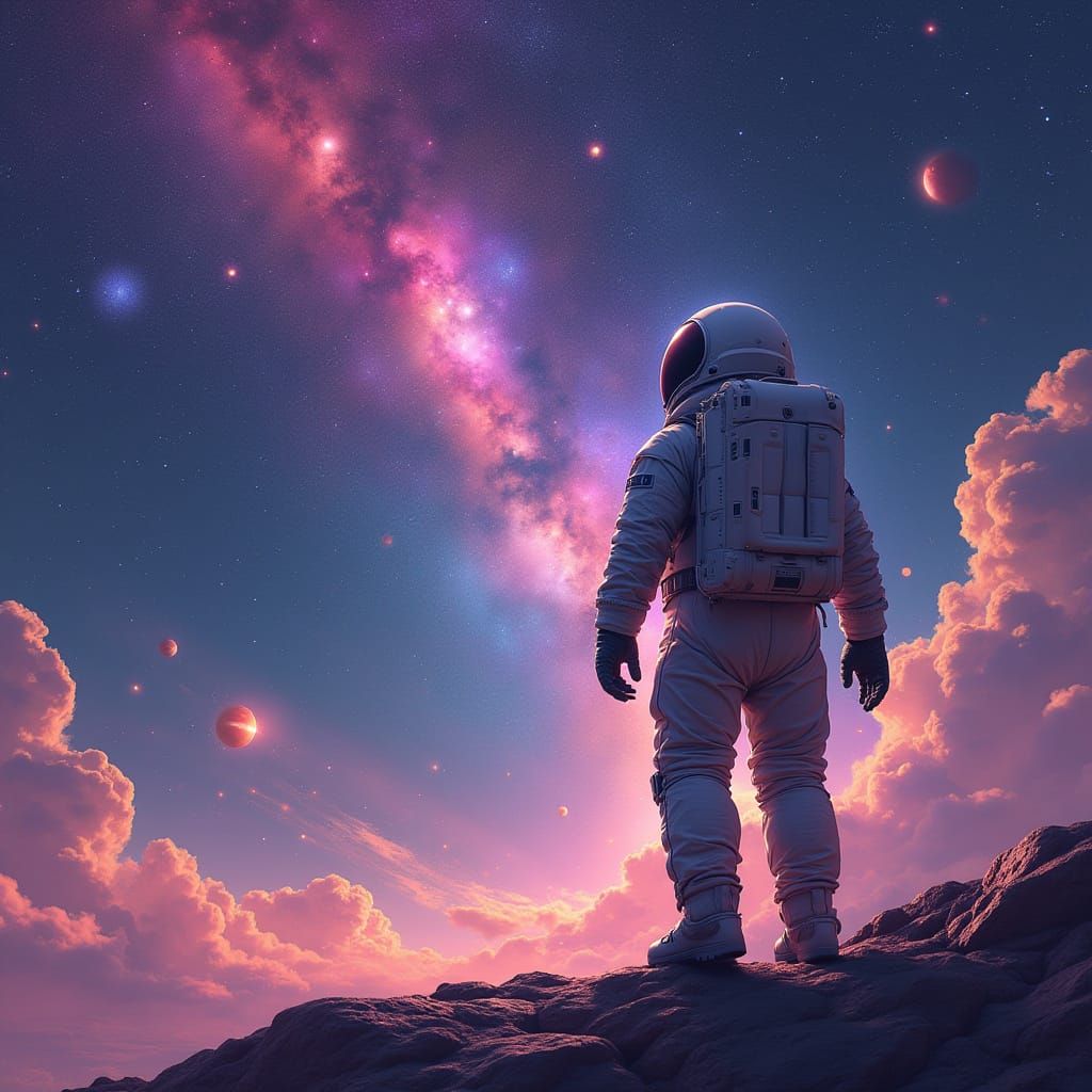 Galactic Explorer in a Starry Cosmos