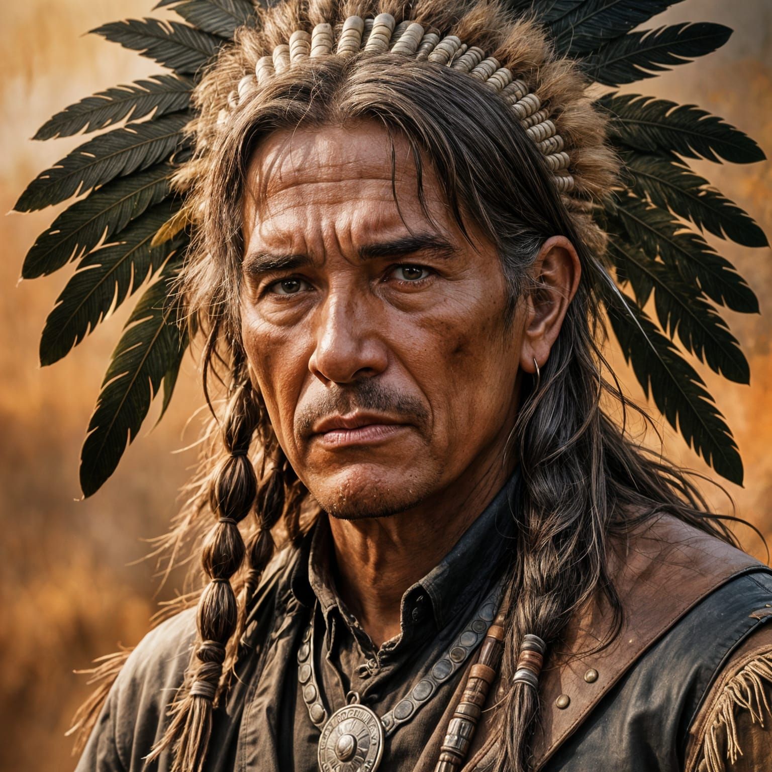 Cochise: AI Generated Portrait