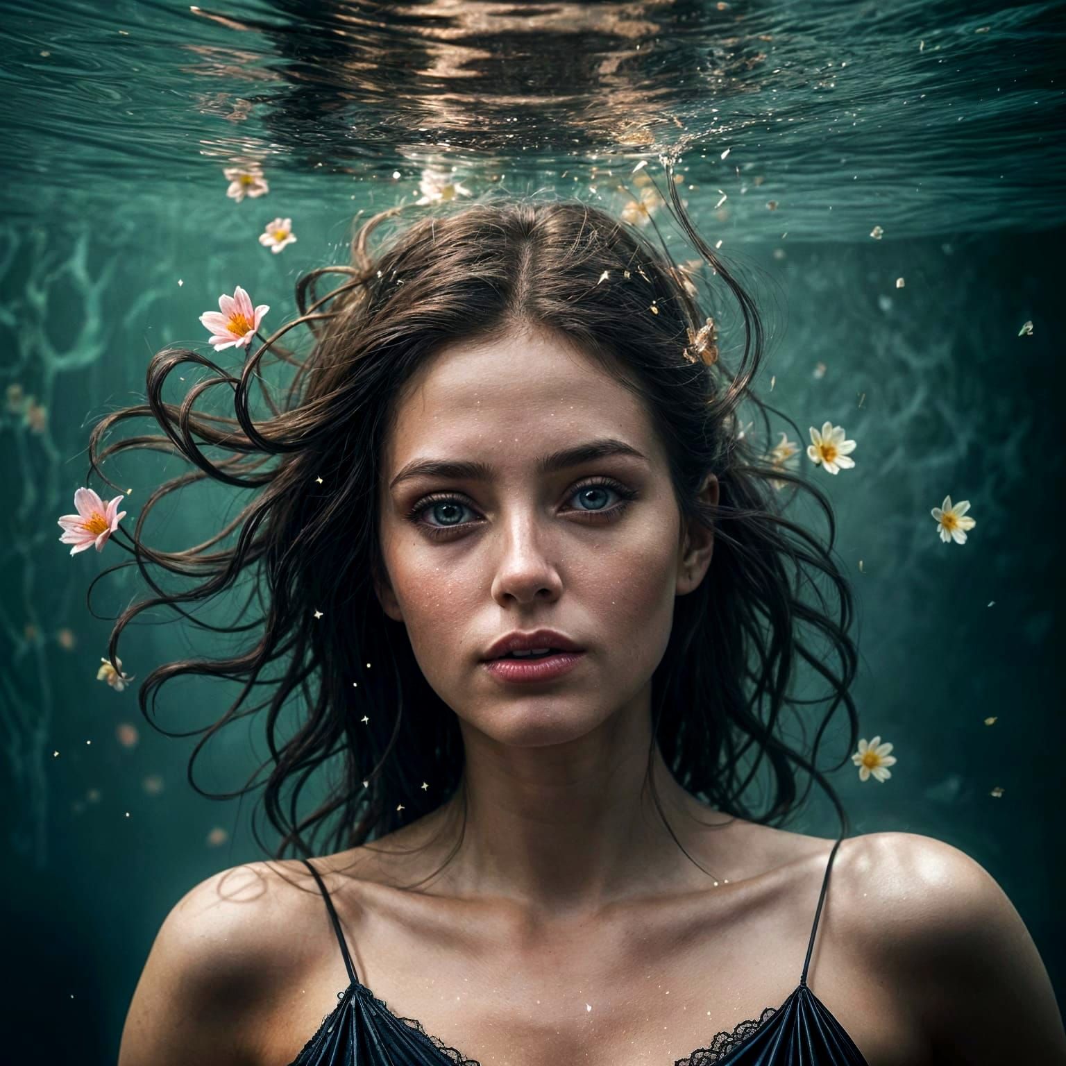 Surreal Autumn Landscape Unveils Cyberpunk Elegance