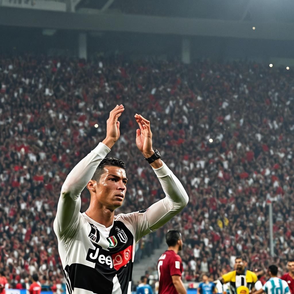 Cristiano Ronaldo's Disbelief: A Cinematic Football Moment