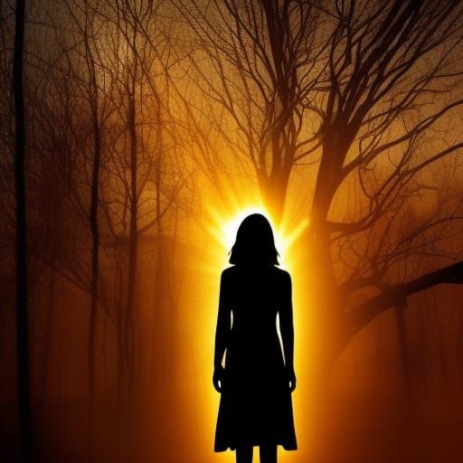 Mysterious Silhouettes of Shadowy Supernatural Entities