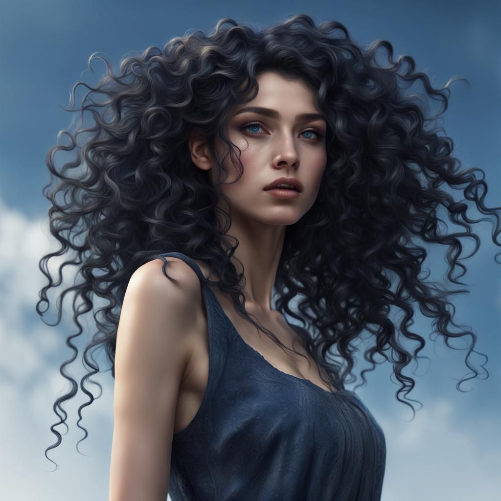 Fantasy Portrait of a Young Woman in Unreal Engine 5