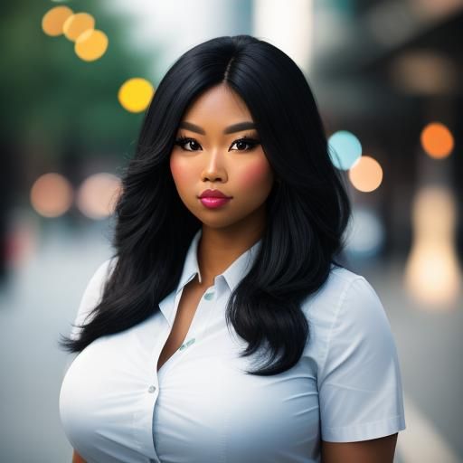 Ebony Asian Angel, Professional Photography