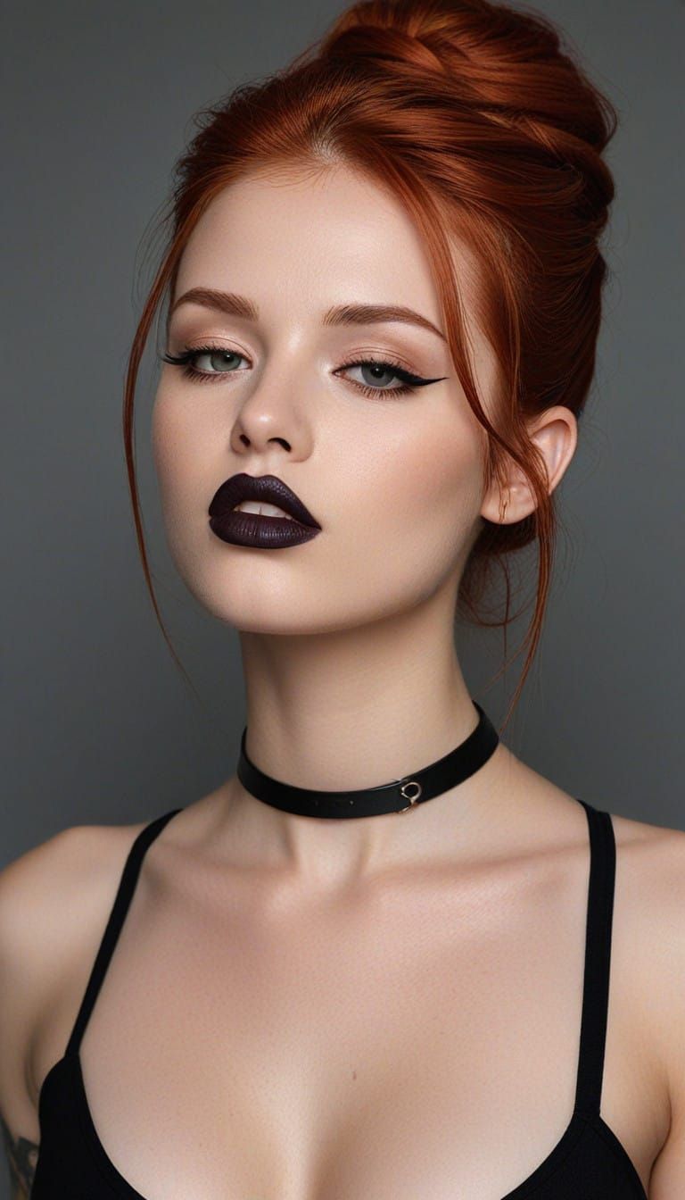 Redhead Pretty face