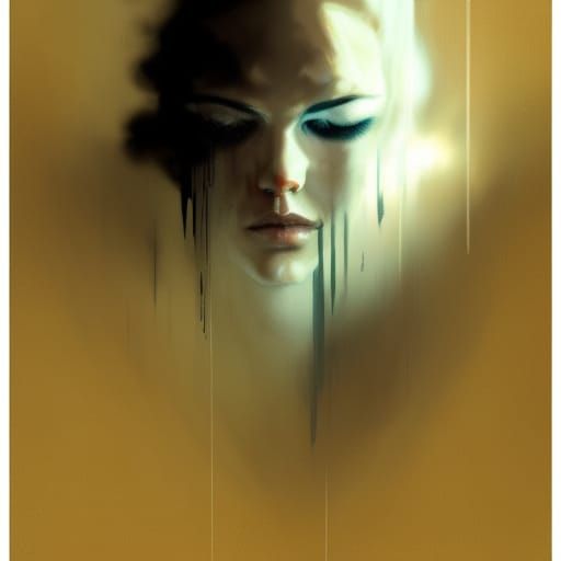 Mirrored Soul: Beauty and the Sinister, in Romanticism Style