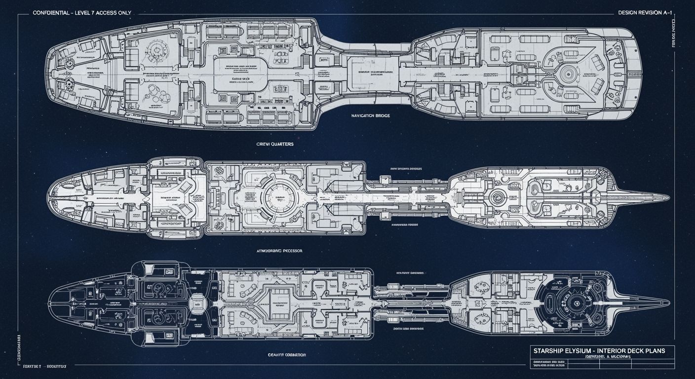 Starship deck plans