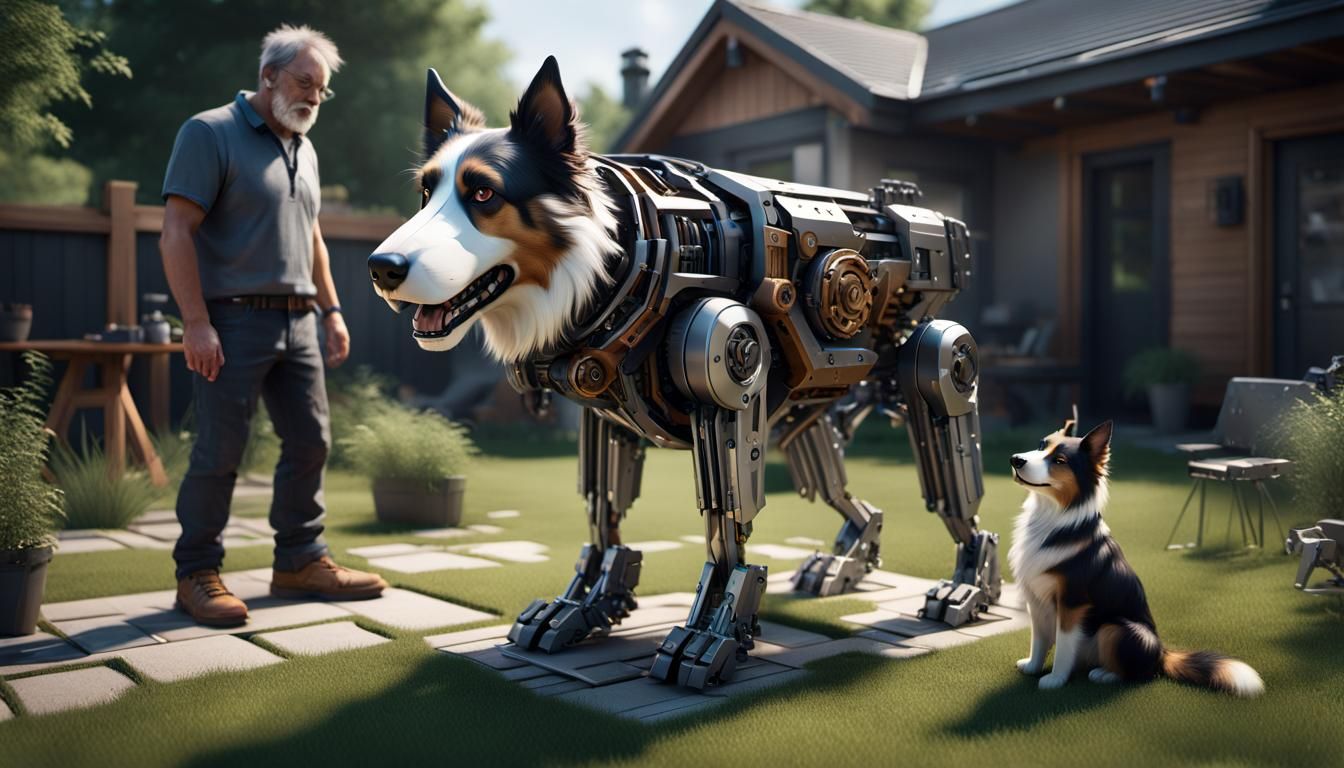 Cyborg Dog Creation Causes Parental Frustration