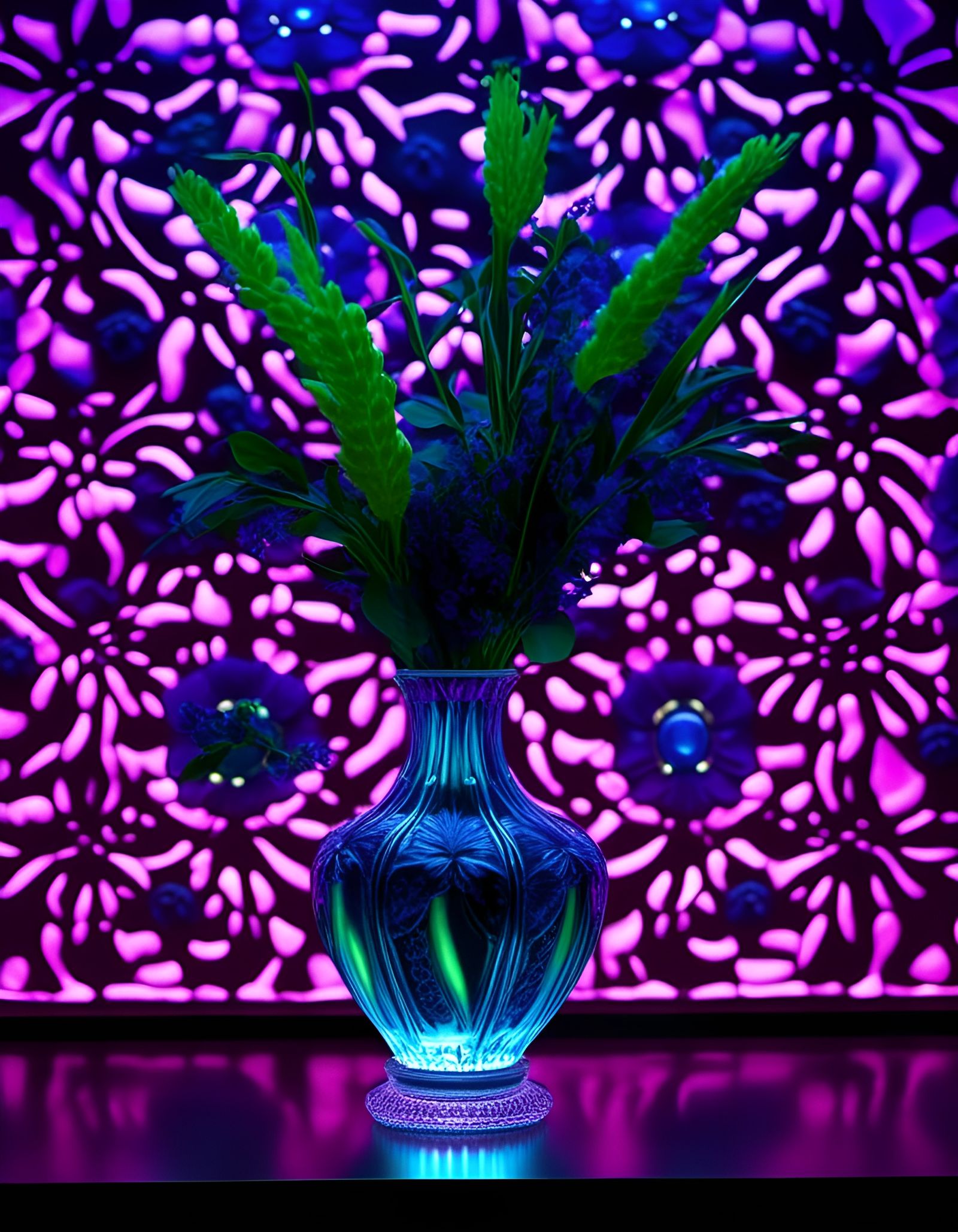 Neo-Rococo Still Life with Ernst Haeckel Specimens