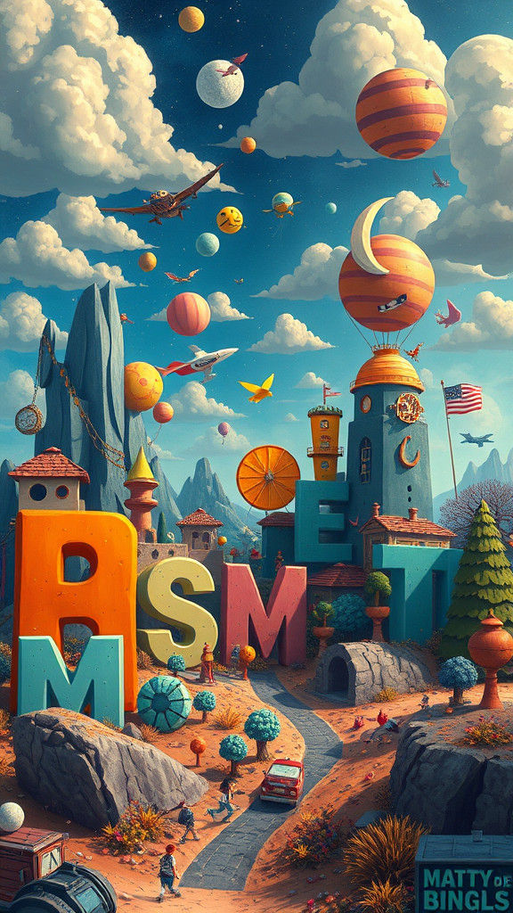 Whimsical Wordplay in a Fantastical Realm