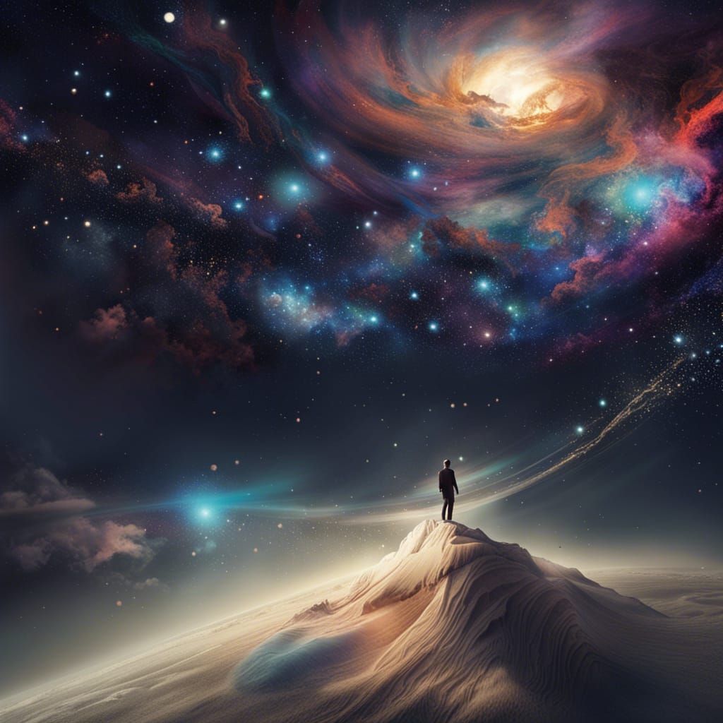 Surreal Fireplace Collage in Hyperrealistic Digital Art