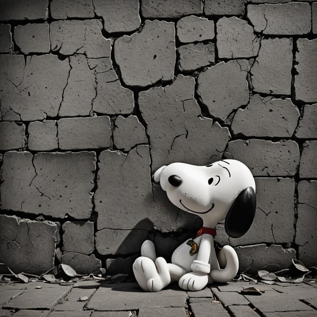 Hyperrealistic Snoopy with Intricate Details in HDR
