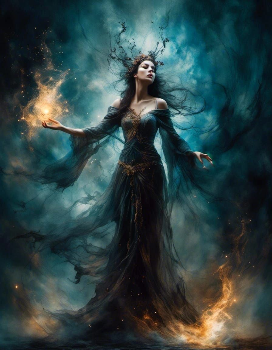 Liliana of the Veil Casting Heretical Healing