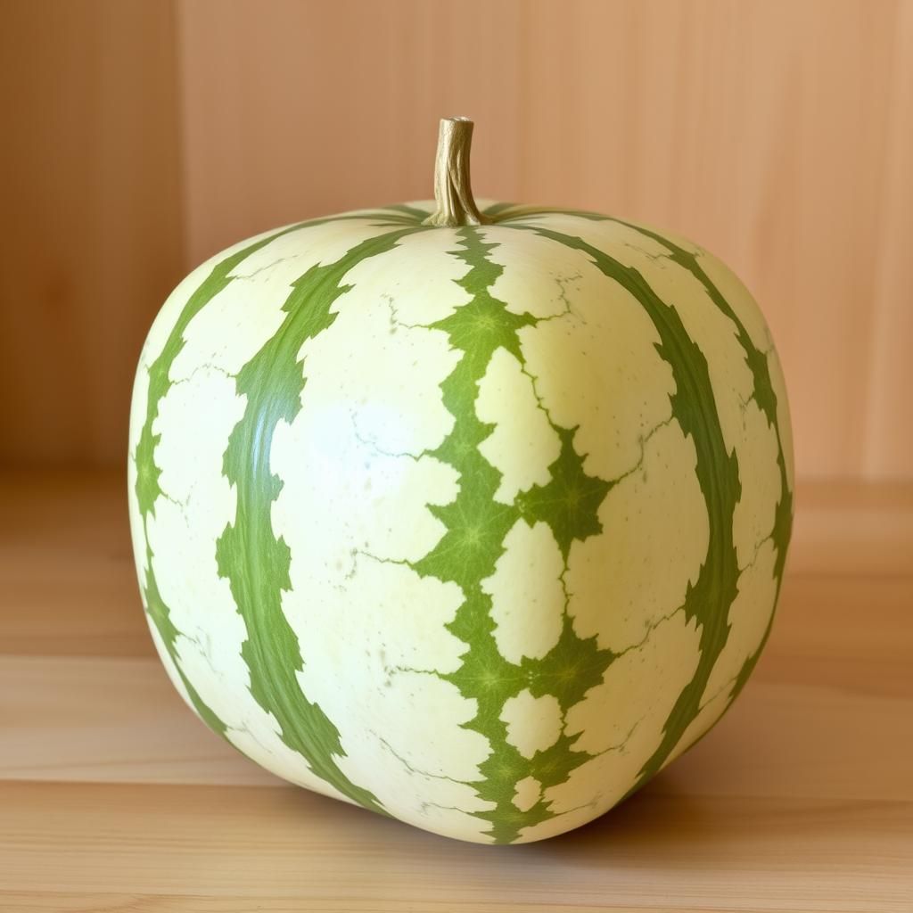 Square Fruit: The Amazing Cube-Melon