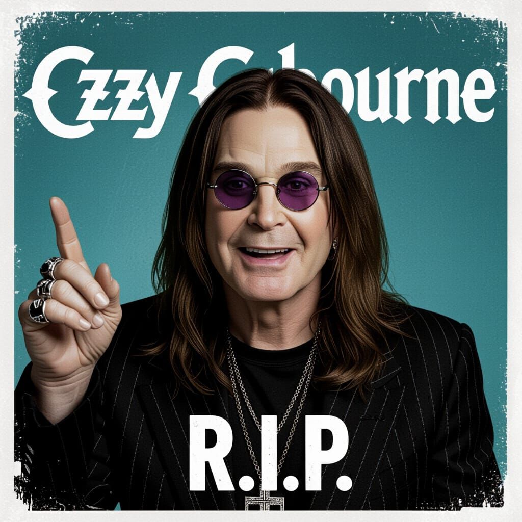 "Ozzy Osbourne R.I.P."