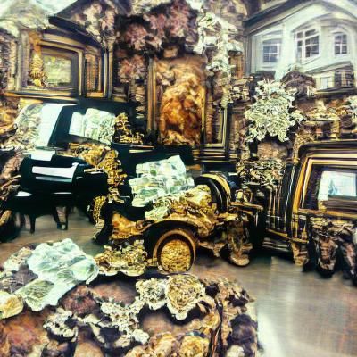 Baroque Interpretation of Wealth and Opulence