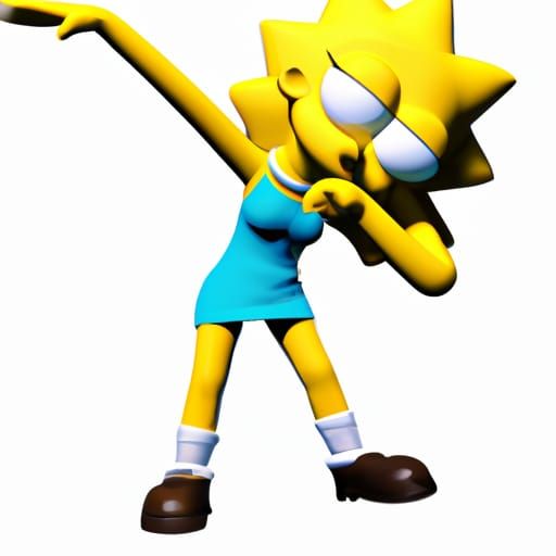 Lisa Simpson Dab